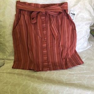 Charlotte Russe Coral Skirt